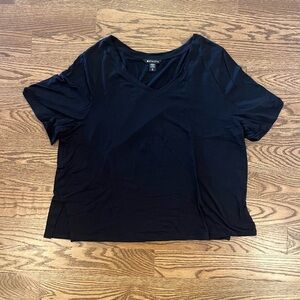 Athleta Nighttime Bliss Sleep Tee - Size XL -  Black